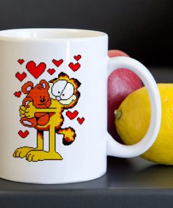Garfield Bear Hug Tea Coffee Classic Ceramic Mug 11oz