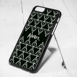 Harry Potter Always Deathly Hallow Quote Protective iPhone 6 Case, iPhone 5s Case, iPhone 5c Case, Samsung S6 Case, and Samsung S5 Case