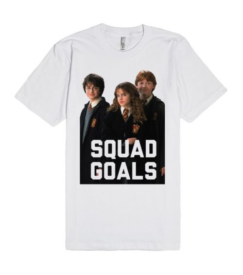 Harry Potter Squad Goals Unisex Premium T shirt Size S,M,L,XL,2XL