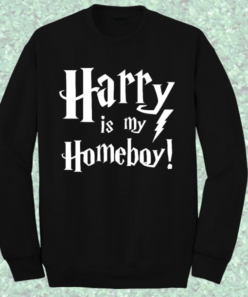 Harry Potter Is My Homeboy Crewneck Sweatshirt