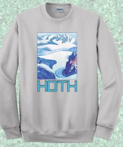 Starwars Hoth Camp Crewneck Sweatshirt