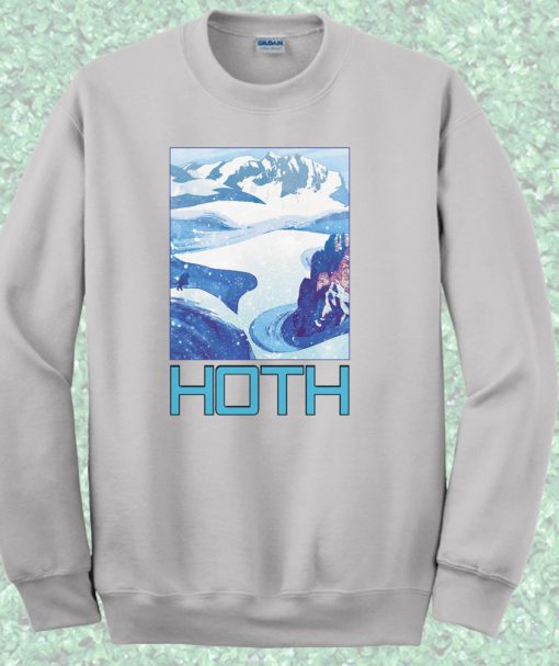 Starwars Hoth Camp Crewneck Sweatshirt