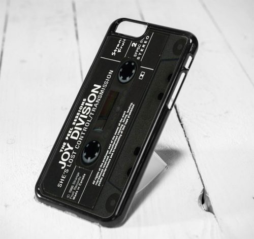 Joy Division Cassette Tape Protective iPhone 6 Case, iPhone 5s Case, iPhone 5c Case, Samsung S6 Case, and Samsung S5 Case