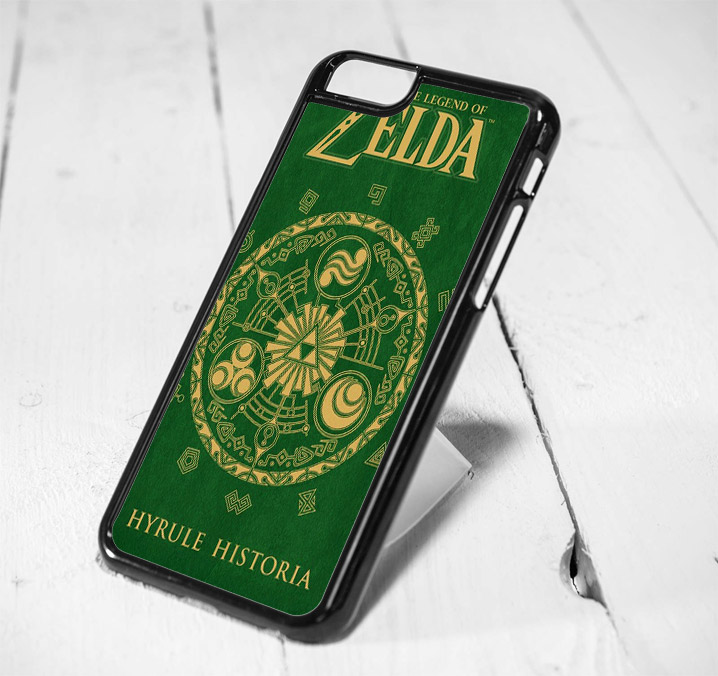 Nog steeds binnenplaats Kinderdag Legend of Zelda Cover Book Protective iPhone 6 Case, iPhone 5s Case