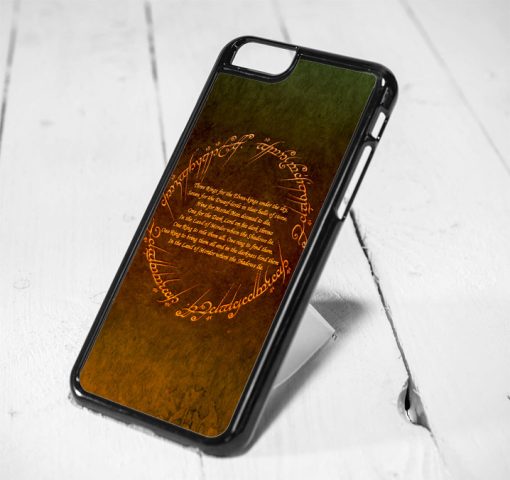 Lord of The Rings Quote Protective iPhone 6 Case, iPhone 5s Case, iPhone 5c Case, Samsung S6 Case, and Samsung S5 Case