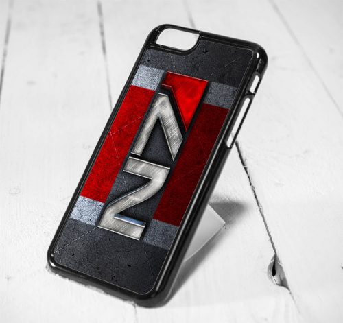 N7 Mass Effect Protective iPhone 6 Case, iPhone 5s Case, iPhone 5c Case, Samsung S6 Case, and Samsung S5 Case
