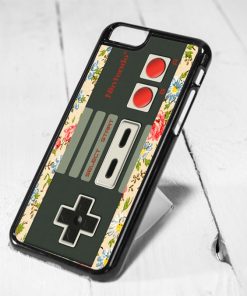 Nintendo Stick Floral Protective iPhone 6 Case, iPhone 5s Case, iPhone 5c Case, Samsung S6 Case, and Samsung S5 Case