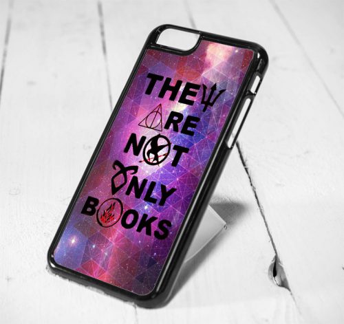 Not Only Books Quote Harry Potter, Hunger Game Protective iPhone 6 Case, iPhone 5s Case, iPhone 5c Case, Samsung S6 Case, and Samsung S5 Case