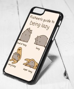 Pusheen Guide To Being Lazy Protective iPhone 6 Case, iPhone 5s Case, iPhone 5c Case, Samsung S6 Case, and Samsung S5 Case
