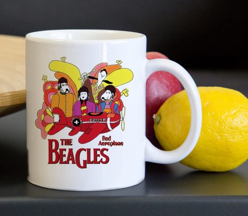 The Beagles Aeroplane Tea Coffee Classic Ceramic Mug 11oz