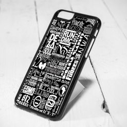 Wutang Hip Hop Collage Protective iPhone 6 Case, iPhone 5s Case, iPhone 5c Case, Samsung S6 Case, and Samsung S5 Case