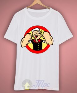 Popeye Sailor Man Unisex Premium T shirt Size S,M,L,XL,2XL