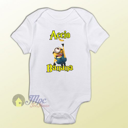 Baby Clothes Despicable Minion Accio Banana Baby Onesies