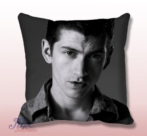 Alex Turner Hair Style Square Pillow Cover