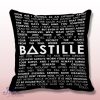 Bastille Quotes Throw Pillow Cover