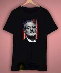 Bill Murray American Flag T Shirt Available Size S M L XL XXl