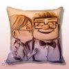 Romantic Carl and Ellie Throw Pillow Cover