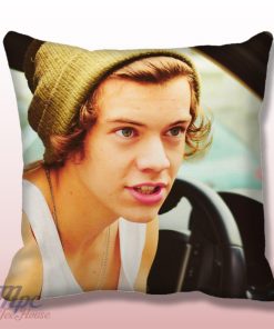 Cute Harry Styles One Direction Throw Pillow Cover