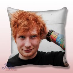 Ed Sheeran Tattoo Throw Pillow Cover