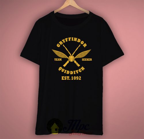 Harry Potter Gryffindor Quidditch T Shirt – Mpcteehouse: 80s Tees