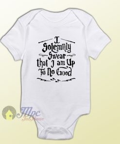 Harry Potter Quote I Solemnly Baby Onesie