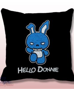 Hello Donnie Darko Throw Pillow Cover