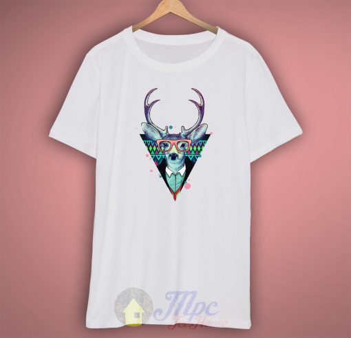 Hipster Deer T Shirt