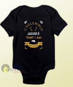 I Solemnly Swear Harry Potter Quote Baby Onesie