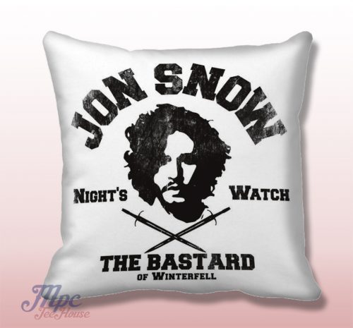 Jon Snow Night Watch Game of Thrones Pillow Cover