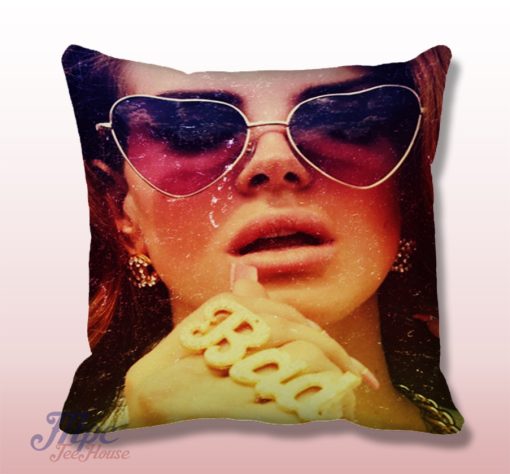 Lana Del Rey Bad Throw Pillow Cover