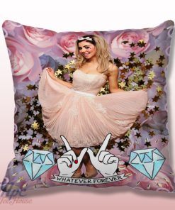 Marina and The Diamond Floral Throw Pillow Cover