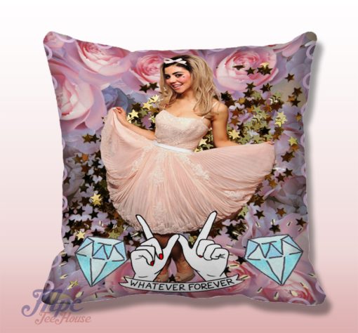 Marina and The Diamond Floral Throw Pillow Cover