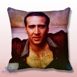 Nicolas Cage Throw Pillow Cover
