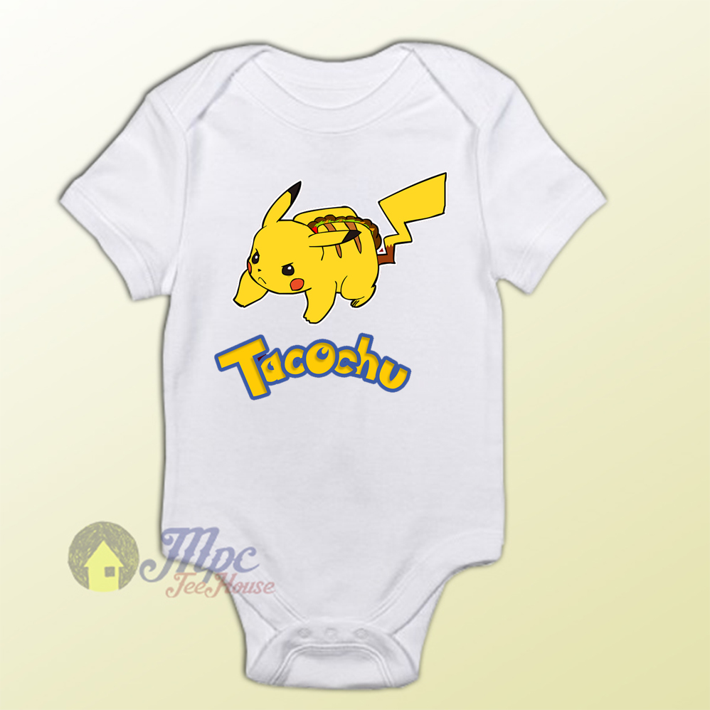 Vijf Opwekking Siësta Funny Pokemon Pikachu Tacochu Baby Onesie – Mpcteehouse: 80s Tees