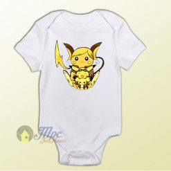 Pokemon Pikachu Character Baby Onesie