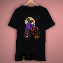 Romantic Joker and Harley Quinn T Shirt