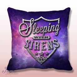 Sleeping With Sirens Symbol Throw Pillow Cover