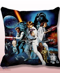 Classic Starwars Throw Pillow Cover