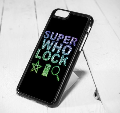 Superwholock Supernatural Sherlock Who iPhone 6 Case iPhone 5s Case iPhone 5c Case Samsung S6 Case and Samsung S5 Case