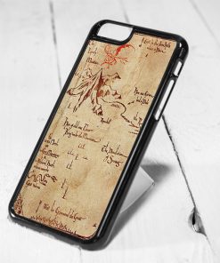 The Hobbit Lonely Mountain Map iPhone 6 Case iPhone 5s Case iPhone 5c Case Samsung S6 Case and Samsung S5 Case