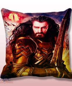 Thorin The Hobbit King Throw Pillow Cover