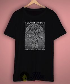 Vigilante Division Unknown Punishment T Shirt