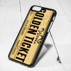 Willy Wonka Golden Ticket iPhone 6 Case iPhone 5s Case iPhone 5c Case Samsung S6 Case and Samsung S5 Case