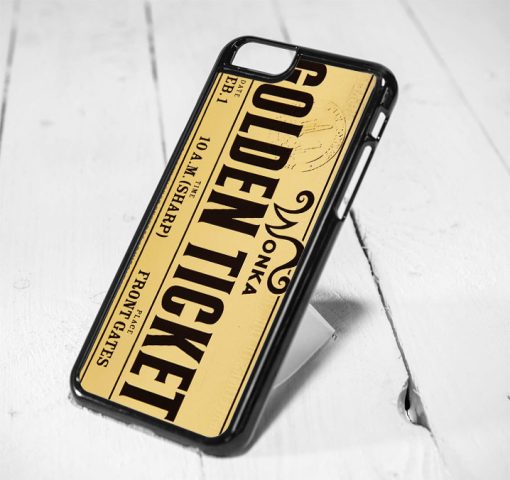 Willy Wonka Golden Ticket iPhone 6 Case iPhone 5s Case iPhone 5c Case Samsung S6 Case and Samsung S5 Case