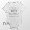 I Never Got My Acceptance Hogwarts Letter Quote Baby Onesie