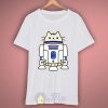 Cat R2D2 Star Wars T Shirt
