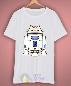 Cat R2D2 Star Wars T Shirt