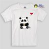 Cute Panda Sketch Kids T Shirts and Youth