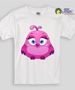 Cute Pink Owl Bird Kids T Shirts and Youth