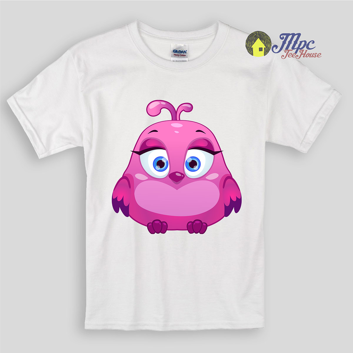 Cute Pink Owl Bird Kids T Shirts | Mpcteehouse: 80s Tees

